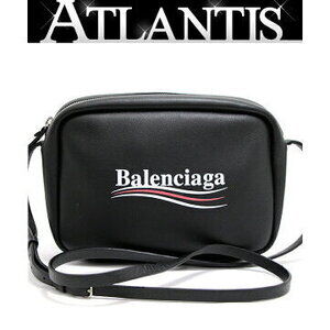 Balenciaga Camera Bag Shoulder Black Leather
